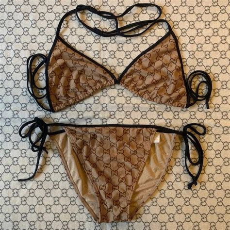 plus sized gucci swim suit|Gucci bikini etsy.